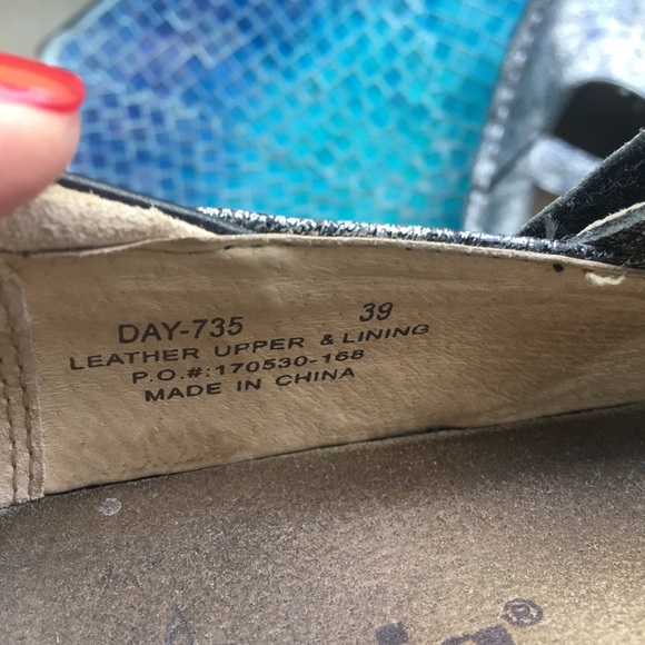 Alegria Silver Nursing Shoes Size 8.5 - Picture 9 of 10